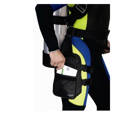 Scuba Diving Pouch Dolphin Tech Pocket Thigh Storage Kantong Penyimpan Selam