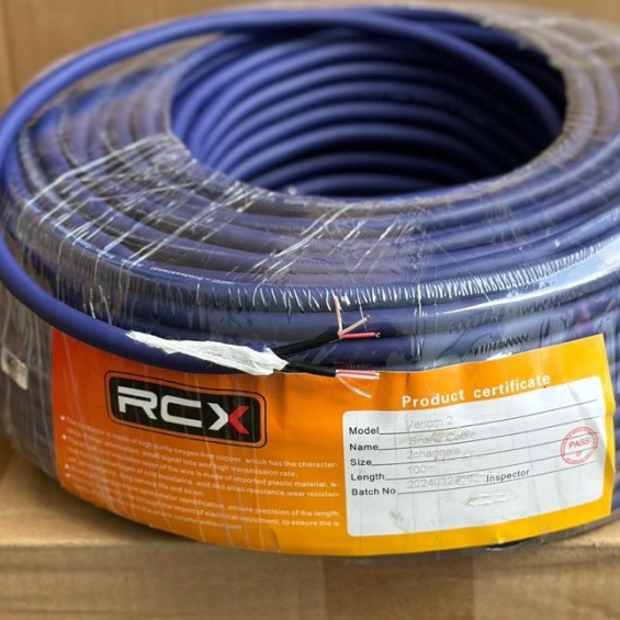 Kabel Snake RCX Isi 2 Kabel Venom 2 Line Kabel Mic Input Tembaga Murni