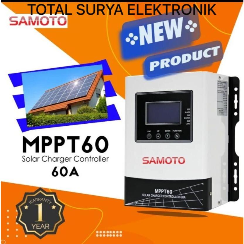 SOLAR CHARGE CONTROLLER MPPT SAMOTO 60A