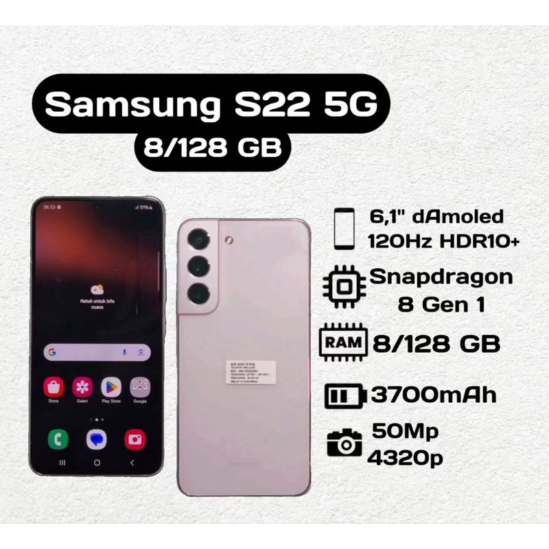 Samsung Galaxy S22 5G (Second)