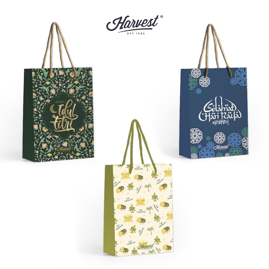 

Paper Bag Idul Fitri / Lebaran (L) Fitri Parama - Paket isi 3