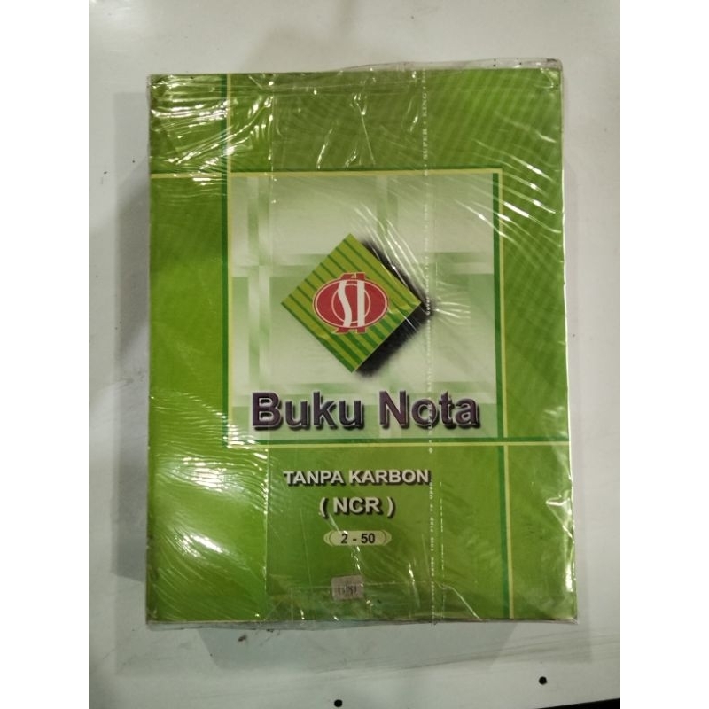 buku nota NCR tanpa karbon