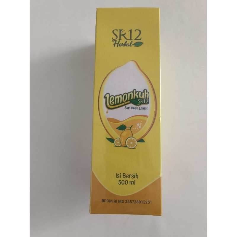 

SR12 Lemonku Sari Buah Lemon 500ml