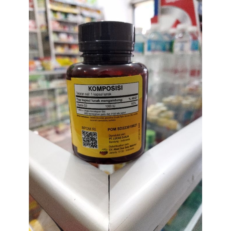 ALPHACARE VIT D 1000 IU