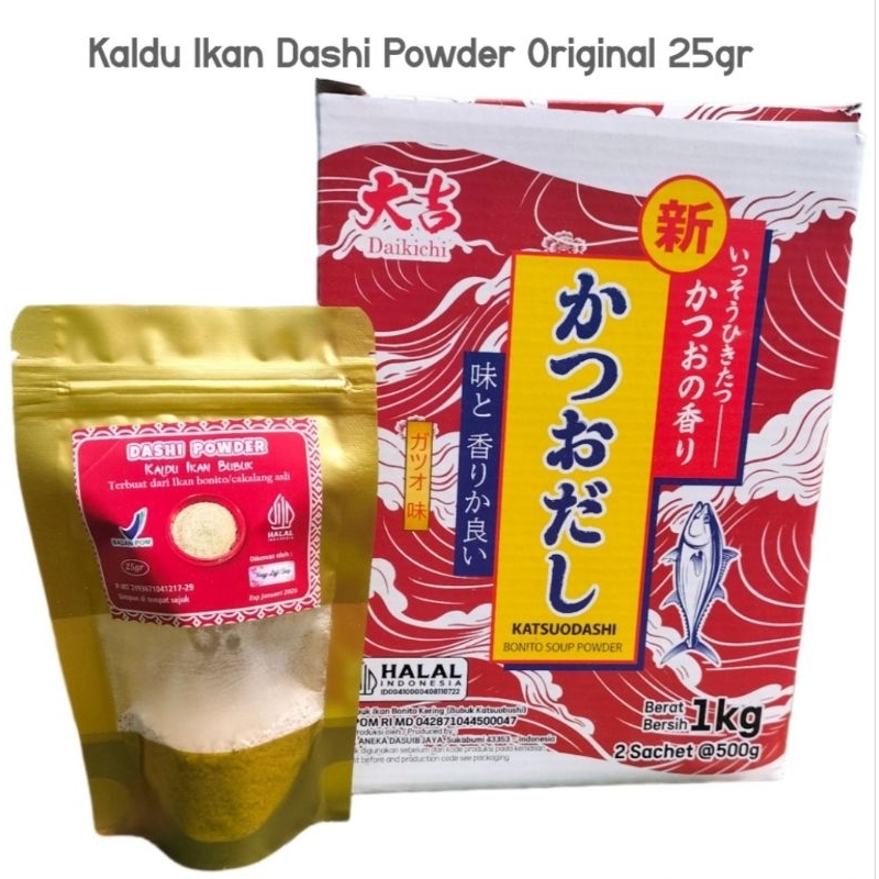 

Kaldu Ikan Dashi Powder 25gr kaldu ikan fish Premium Quality halal sale