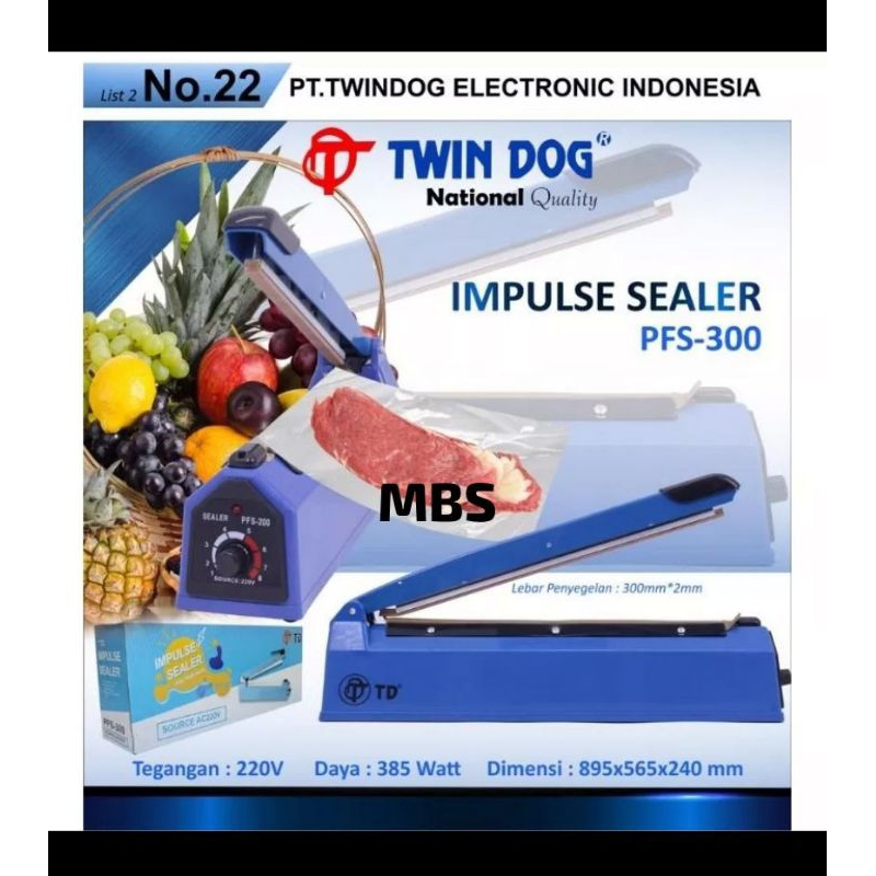 Impulse Sealer PFS300 TD
