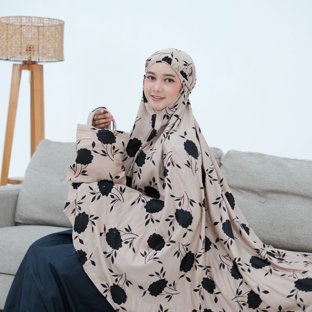 MUKENA RAYON DEWASA ADEM | MUKENA BALI TARAWIH DEWASA AESTHETIC SIMPEL MOTIF BUNGA| MUKENA TRAVELING