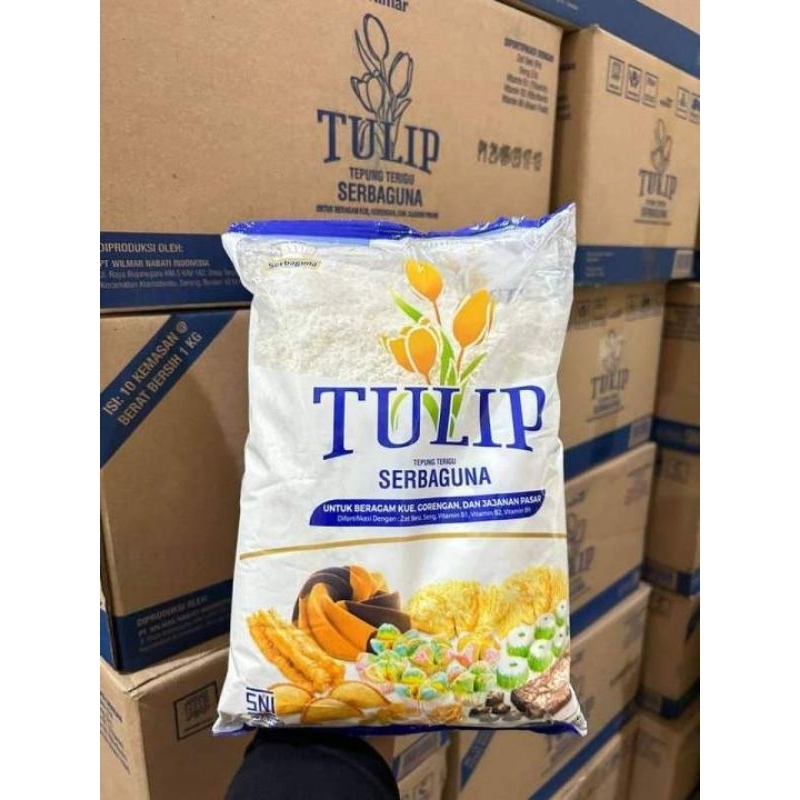 

Tulip Tepung Terigu Serbaguna 1 kg - Protein Rendah