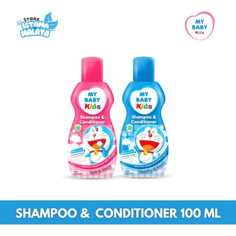 My Baby Kids Shampoo & Conditioner 100 ml Shampo Anak