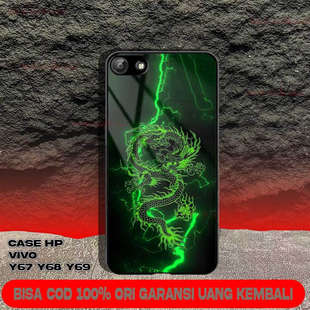 Softcase Vivo Y69 / Y68 / Y67 / Y66 / Case Vivo Y69 Motif DRAGON YEAR Casing  Hp Vivo Y66 Casing Hp 