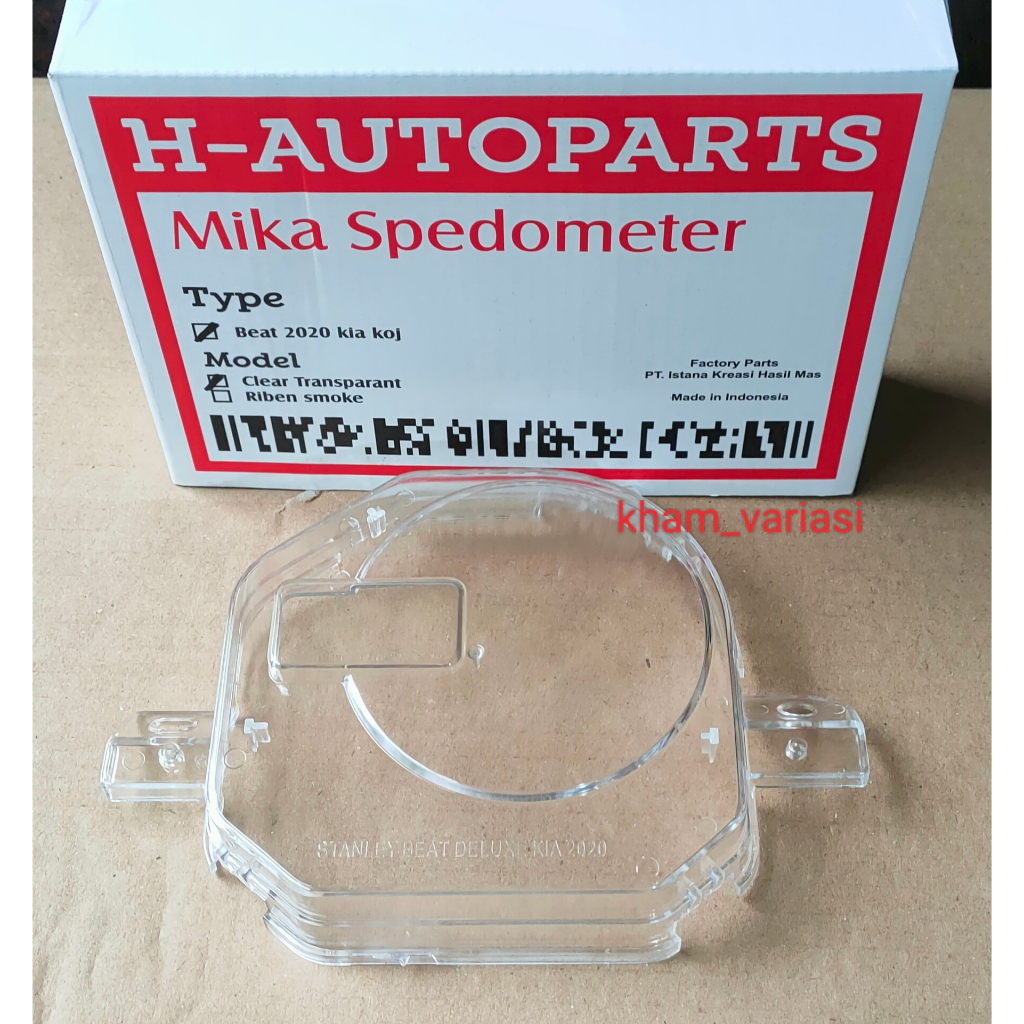 PROMO CUCI GUDANG MIKA SEPIDOMETER BEAT DELUXE MIKA BENING / MIKA SPIDO MOTOR BEAT DELUXE