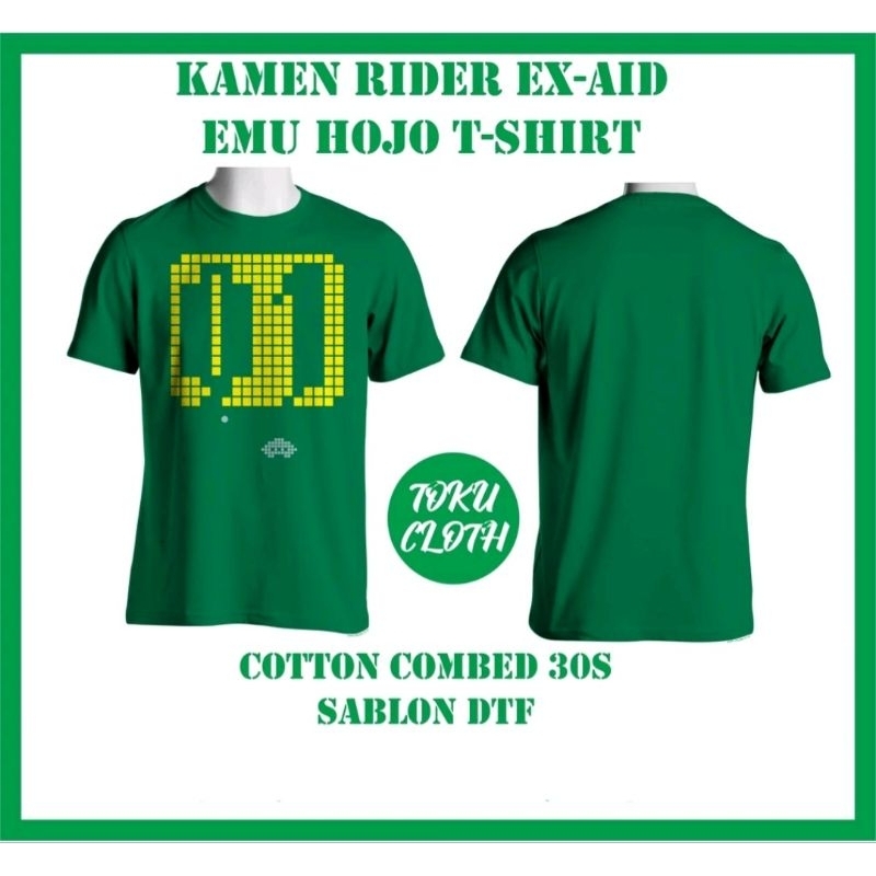 Kamen Rider Ex-Aid Emu Hojo T-Shirt / Kaos 91
