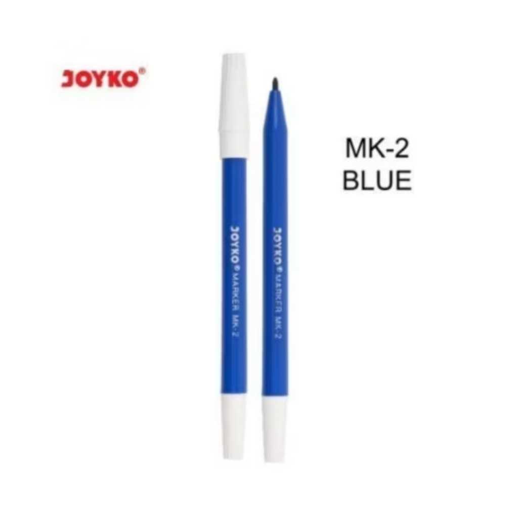 

Joyko Marker MK-2 Spidol Warna Biru Kecil ( Satuan )