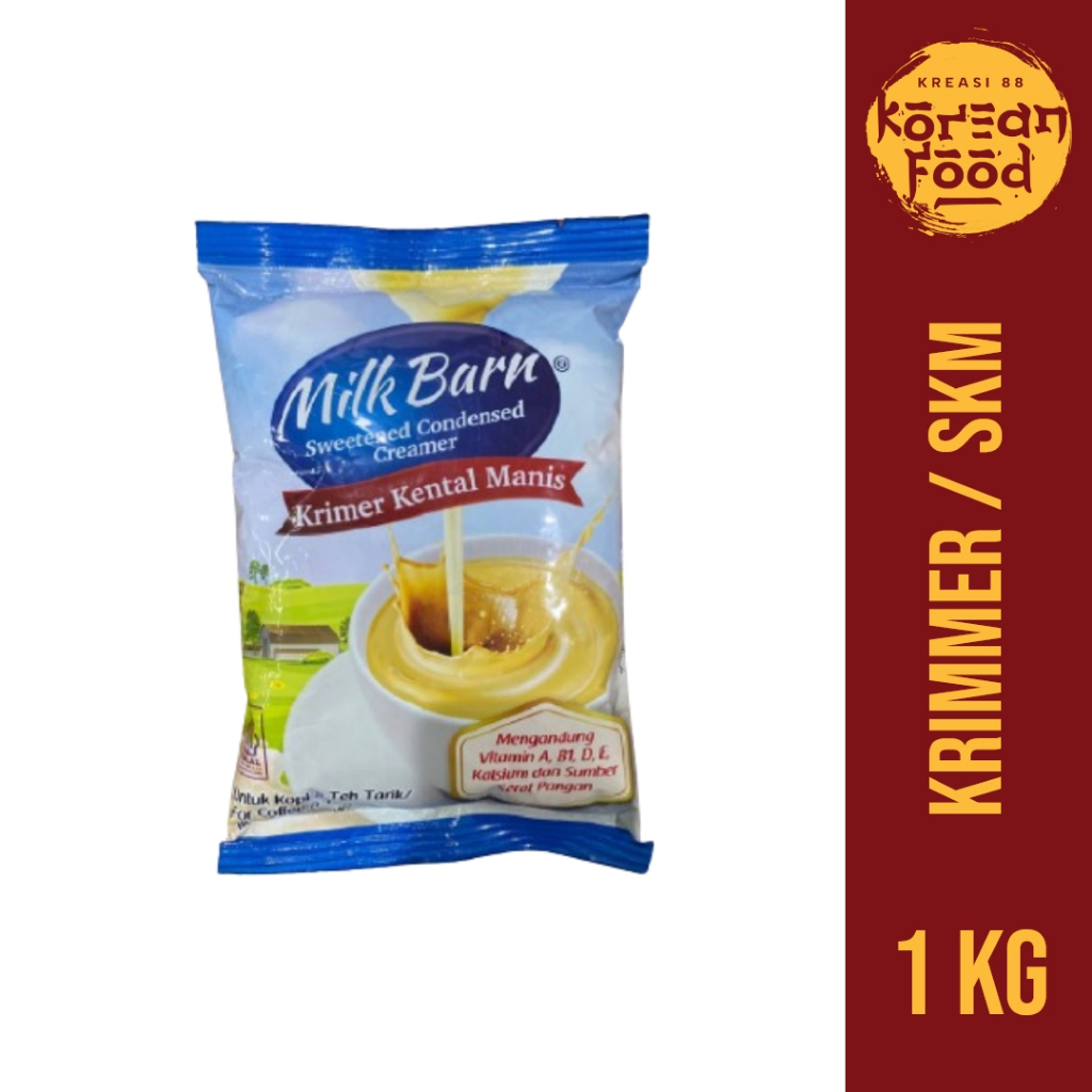 

Krimer Kental Manis / Susu Kental Manis / SKM Milk Barn 1kg Pouch