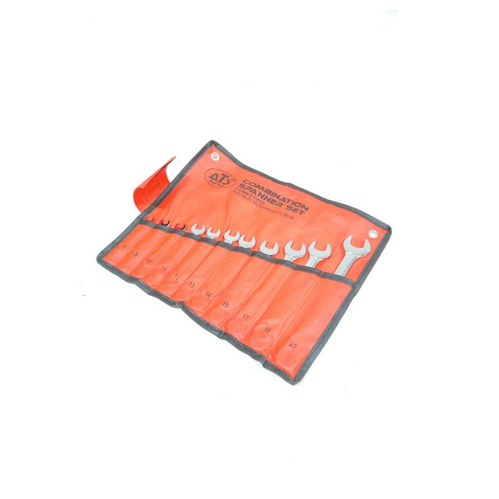 Ats kunci ring pas 1 set 8-22mm / Kunci ring pas set