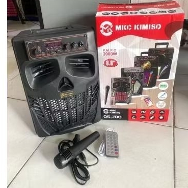 Speaker bloetooth 8 inchi 2 mic/ speker 8.8 inch