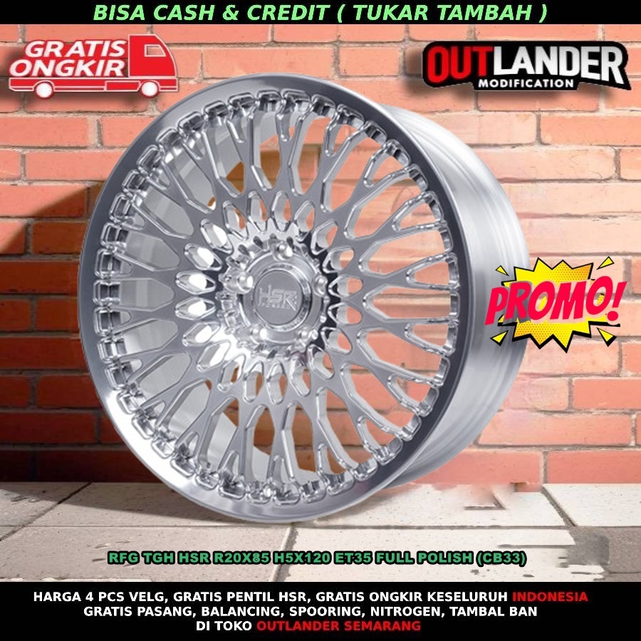 velg forged hsr velg r19 velg mobil bmw Discovery Rangerover Mini Countryman dll hsr forged tgh r19