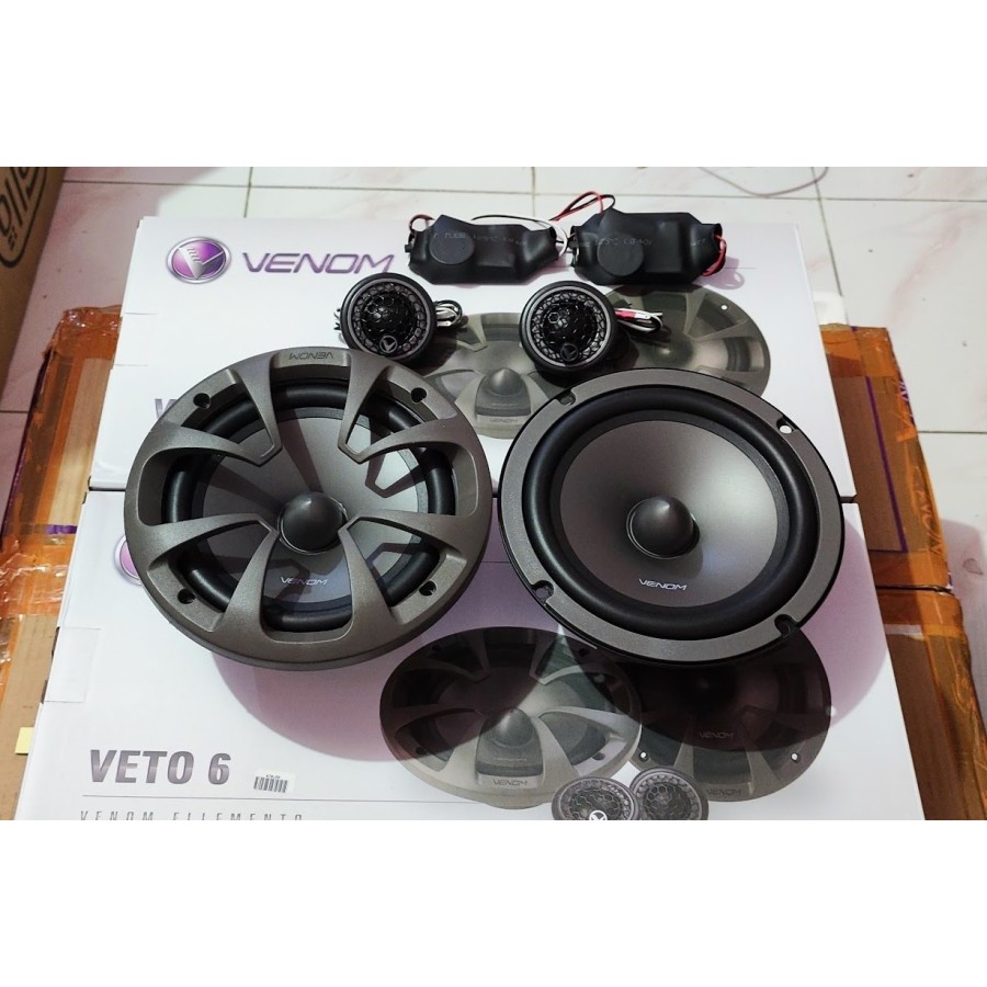Speaker Split Venom VETO 6 / Speaker Venom VETO 6.5 Inch
