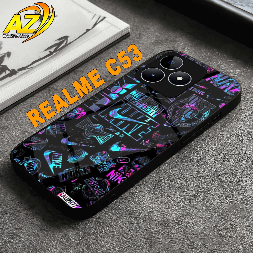 Softcase Kilau Realme C53 [ MOTIF N1K3 ] Casing Hp Realme C53 - Pelindung Handphone - Aksesoris Hand