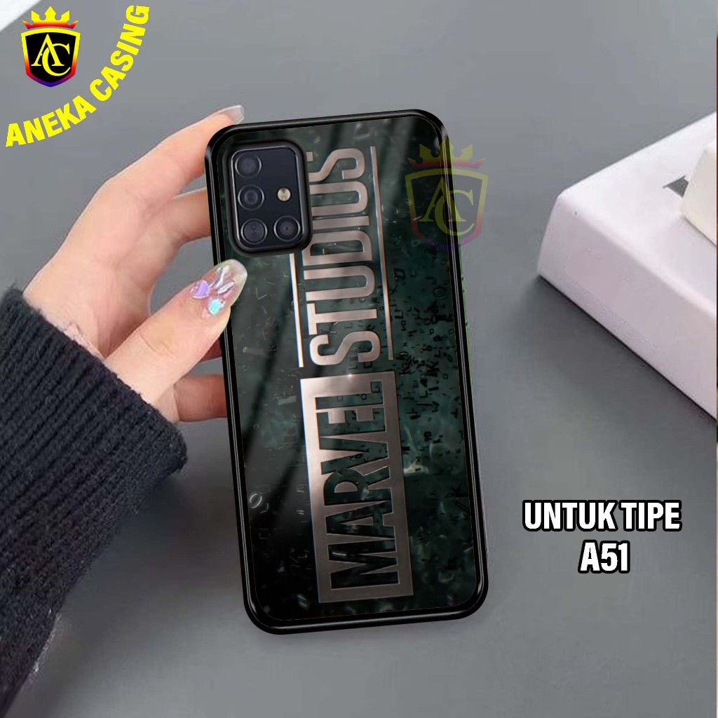 Case SAMSUNG A51-Hardcase Glossy casing Hp SAMSUNG A51 Terbaru [Motif - MRL] - Aneka Case Mengkilap 