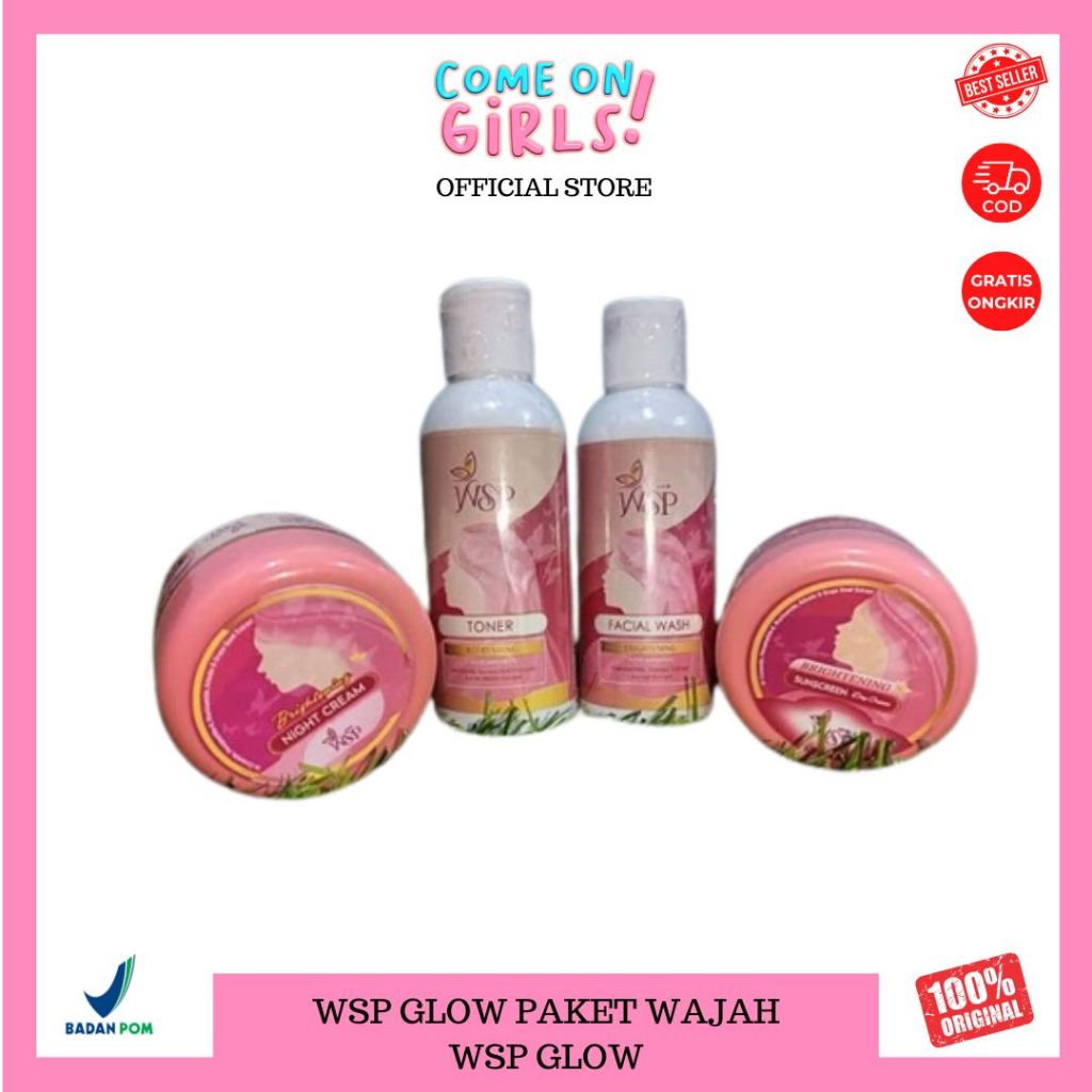 WSP/WSP GLOW CREAM WSP GLOW PAKET WAJAH WSP GLOW