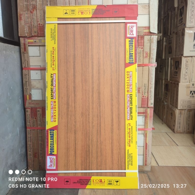 Granit Lantai 60x120 Mahogany Wood / IKAD