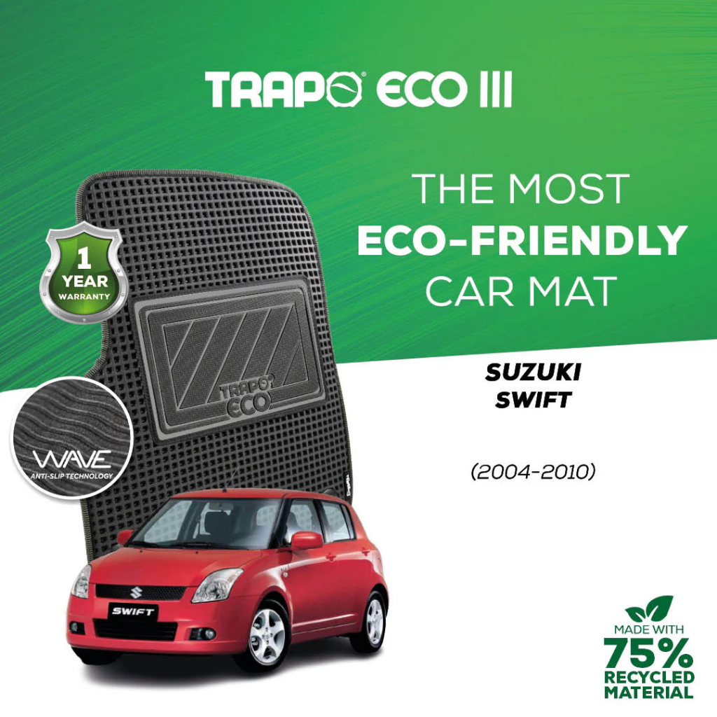 Karpet Mobil Trapo Eco Suzuki Swift (2004-2010) Karpet Mobil Swift Fullset