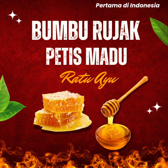 

Bumbu Rujak Petis Madu Ratu Ayu/Sambel Rujak /Sambal Rujak Petis /Petis Udang /bumbu rujak