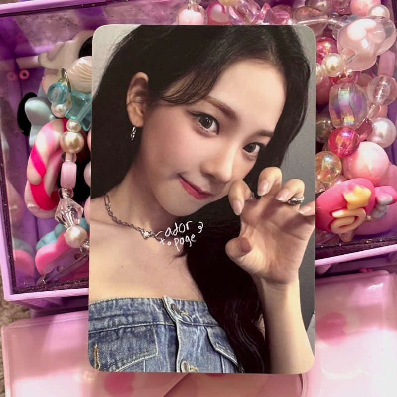 Photocard AESPA Karina Official POTD md Epoxy Hottracks Kolbuk Sg23 Point Sticker