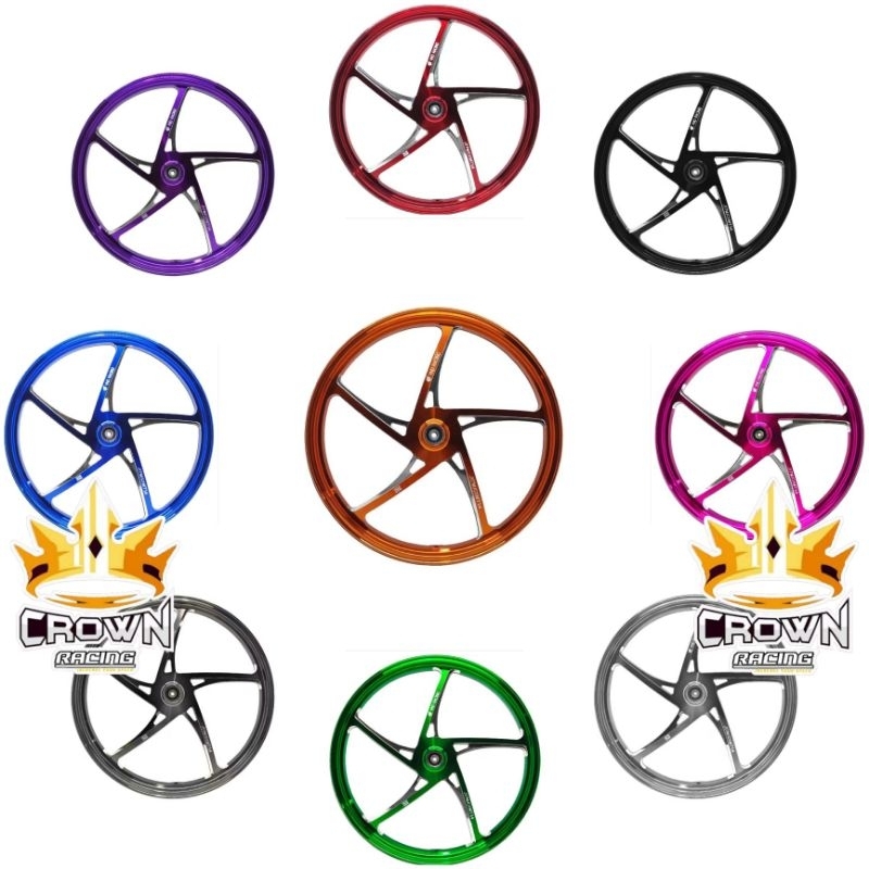 Velg VND KZR Ring 17 Yamaha MX King / Satria 2T Hiu Lumba / Ninja 150