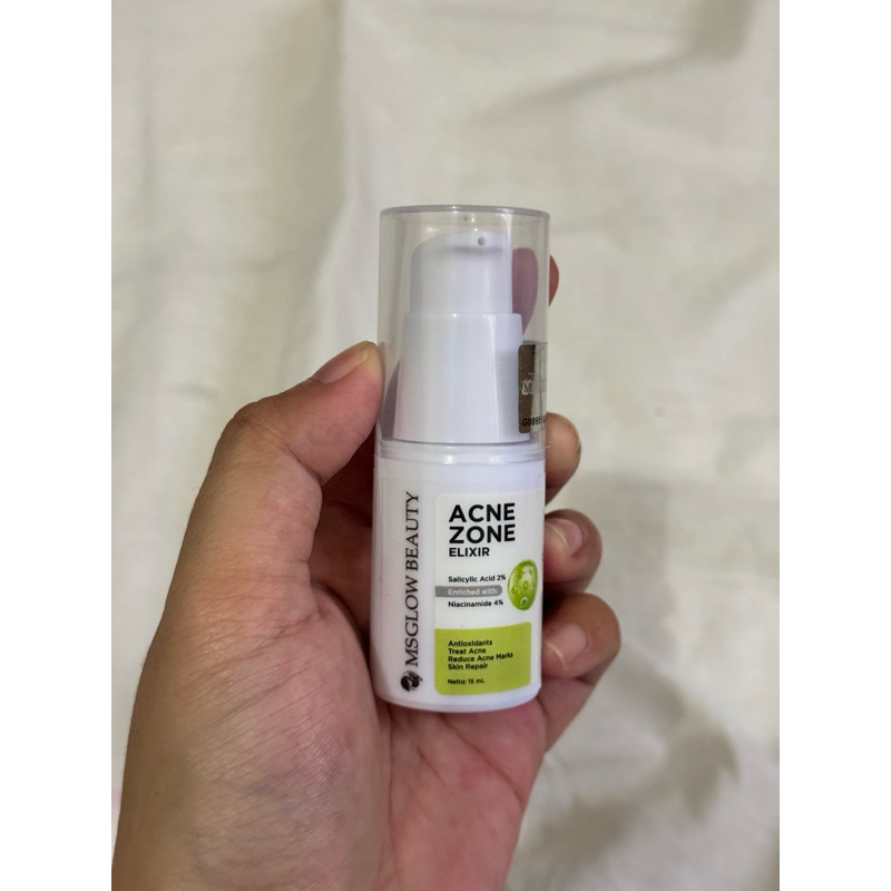 preloved ms glow acne zone elixir