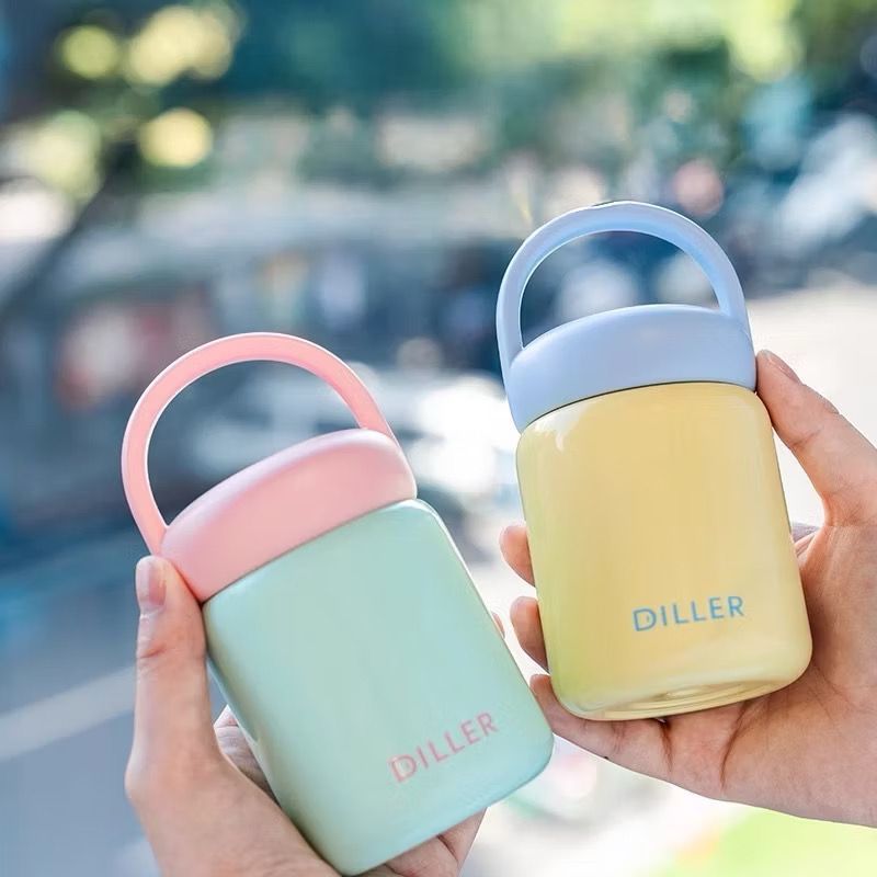 SUNWAY - Tumbler Diller Mini Handle 200ml Stainless SUS 316 / Botol Tumbler Mini Diller / Tumbler