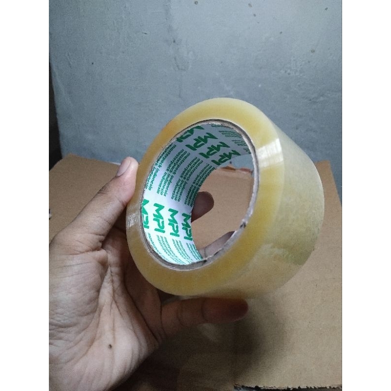 

lakban bening/lakban coklat 45mm x 100 yard