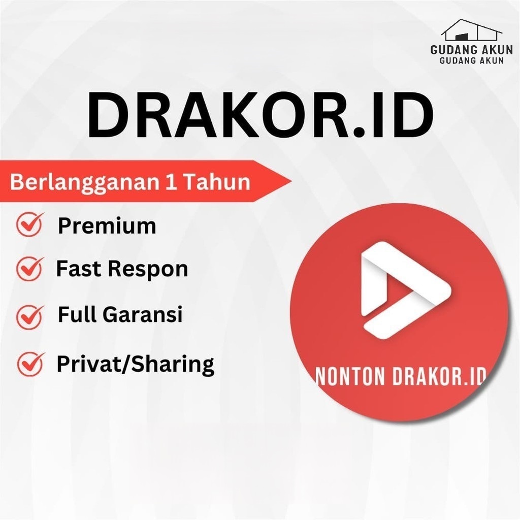 Drakor Id Premium 1 Tahun Bergaransi Dijamin Paling Murah
