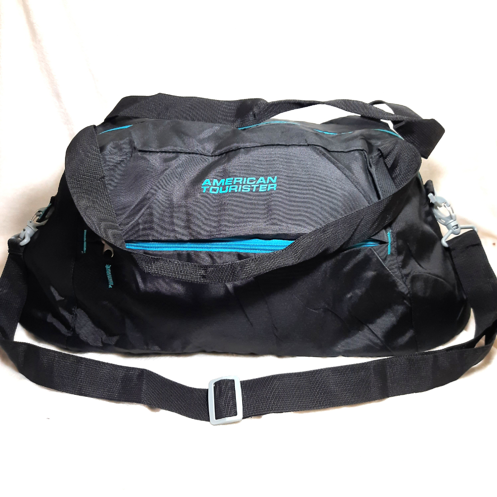 [PRELOVED] Tas Travel Minggat Slempang Sling bag Duffle Gym Fitness Renang Basket Futsal Original AM