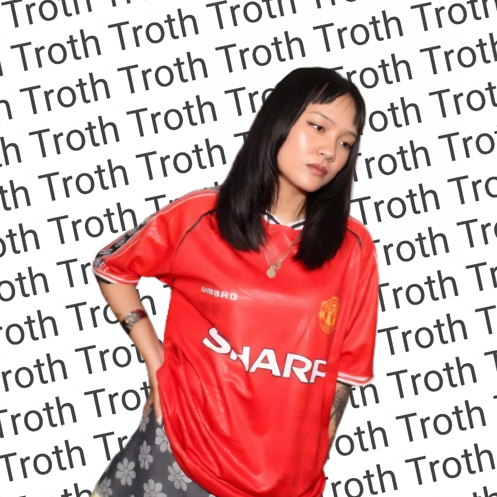Troth jersey vintage retro MU home 1998 1999 red devil unisex pria wanita