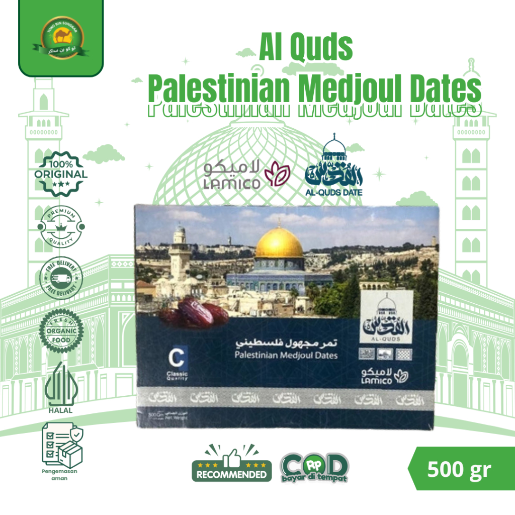 

kurma Medjool Palestina 1 kg Jumbo Premium Medjoul Palestin Clasic & Standar