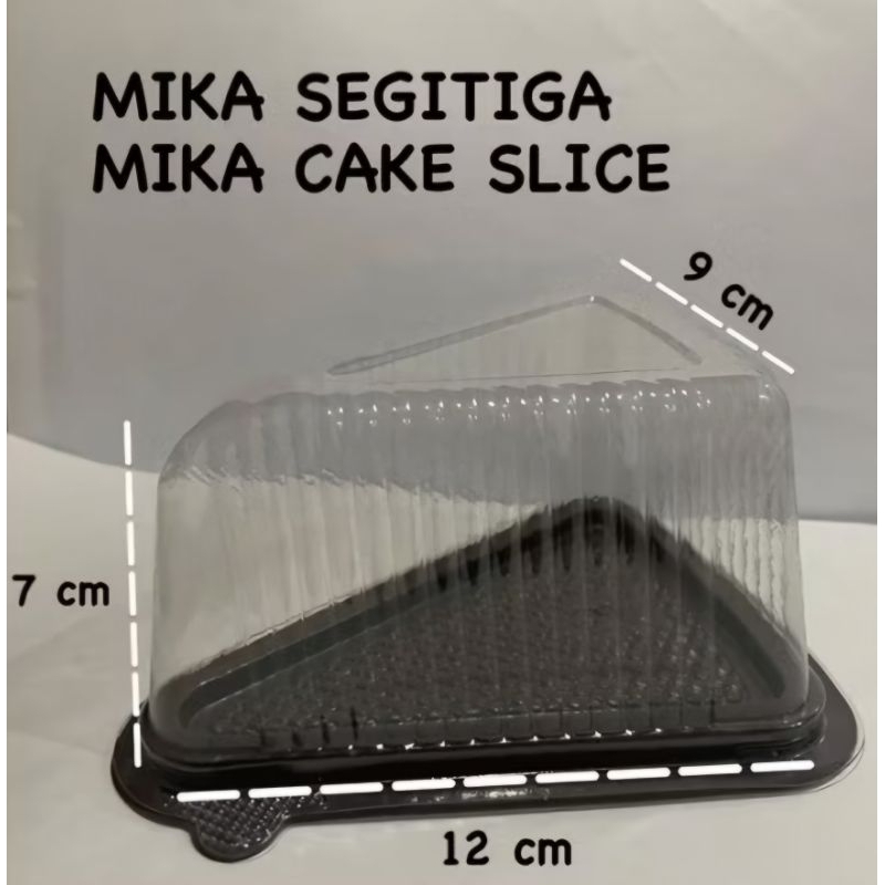 Mika Slice Cake / Mika Segitiga / Mika Tray Potong Segitiga