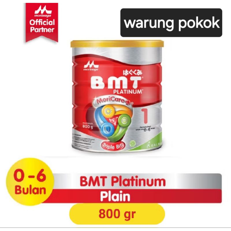 BMT PLATINUM 800 GRAM / MORINAGA BMT TAHAP 1