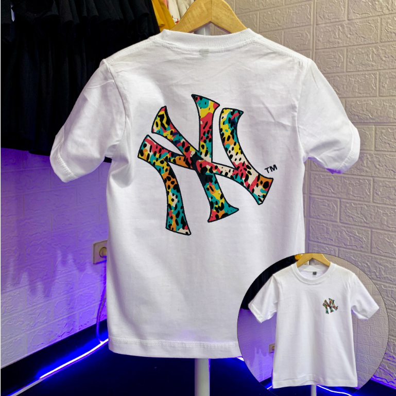 Kaos Anak Laki-Laki Perempuan Termurah NIKE ABSTRAK 1-11 Tahun Cotton Combed 30s Baju Atasan Kekinia