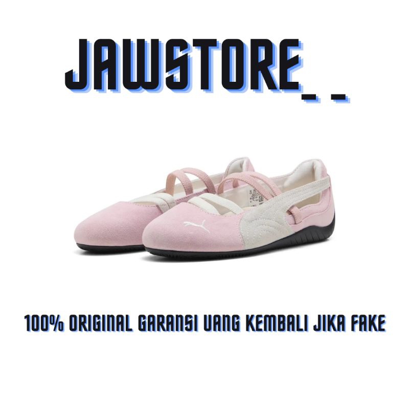 puma speedcat ballet pink white