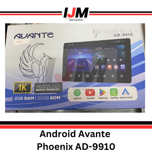 Android Avante Phoenix AD-9910 9"/10"  Headunit