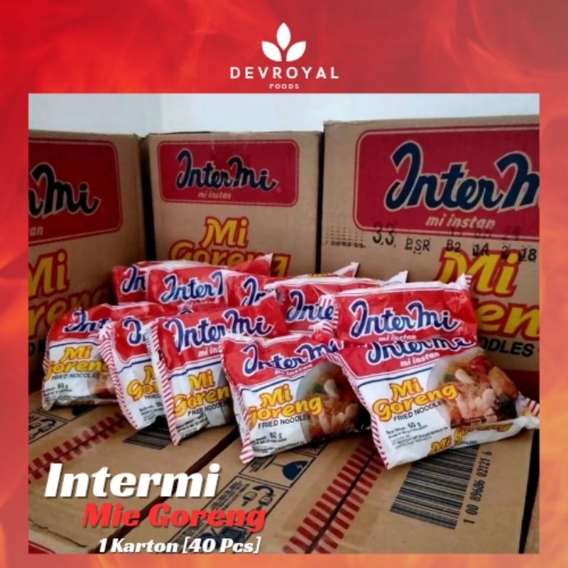 

[1 Dus isi 40 bungkus] Intermie Goreng 60 gr