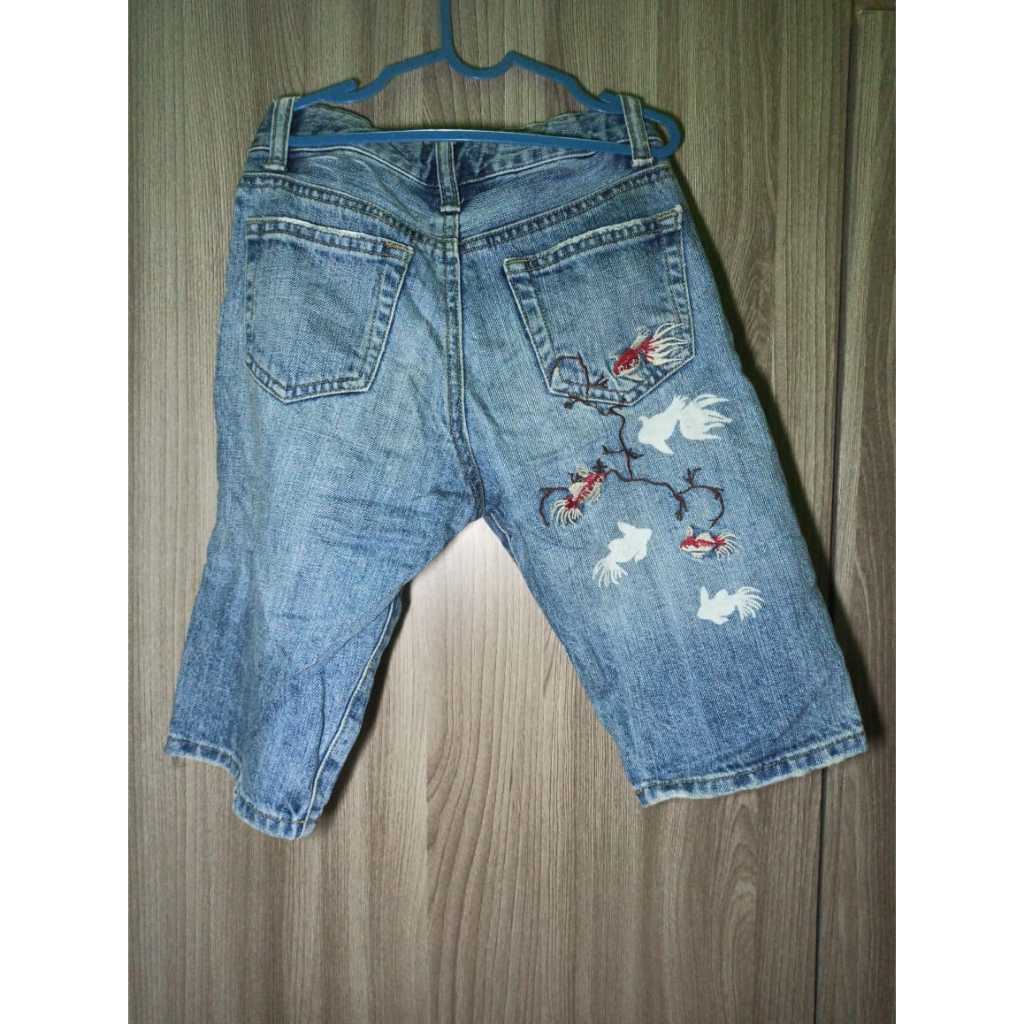 Celana Pendek Levis/Jeans Anak Bordir