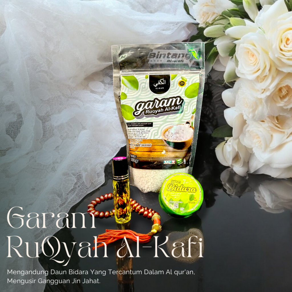 

Garam Ruqyah Premium Al Kafi 100% Original - Kemasan 750gr Melancarkan Rezeki dan Usaha / Mengusir Jin