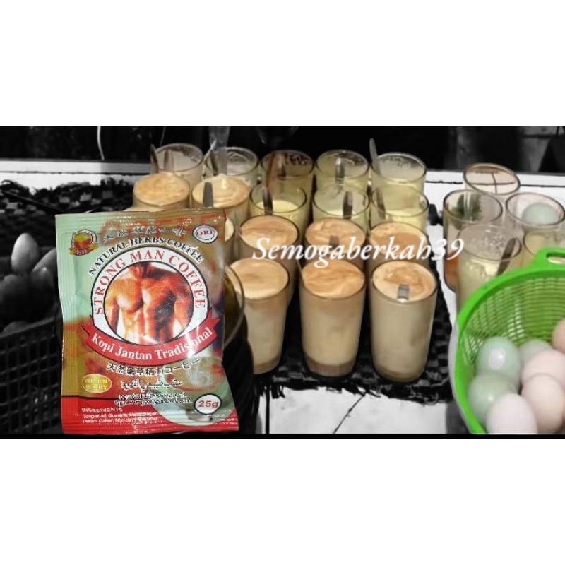 

Kopi strongman original 100% ecer per sachetan