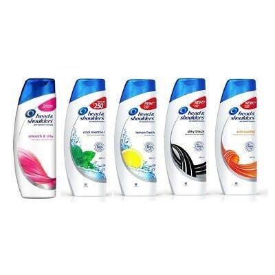 Head and shoulders shampo 300 ml (anti ketombe & bakteri / selembut sutera / lemon segar / menthol d