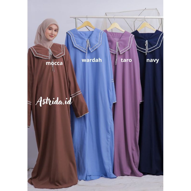Mukena Abaya Sholat Zoya Bahan Wolfis