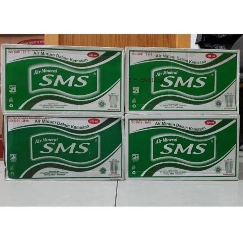 

Air Mineral Merk SMS isi 48 Gelas / Dus ( Hanya Pengiriman Instant)