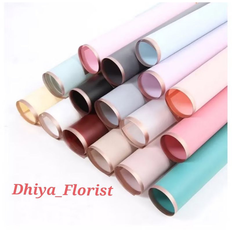 

Paper Wrapping Free Packing List Gold Kertas Buket Cellophane Frame Gold Part 6 Gold Line Flower Wrapping Colour TransparentCellophane Bouquet Buket Kertas Bunga Polos Ujung Garis Gold Kertas Kado Gift Waterproof Wrapping Paper Bouquet Nonwoven Paper